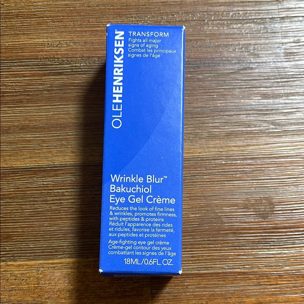 Ole Henriksen Wrinkle Blur Bakuchiol Eye Gel Crème - Blue
